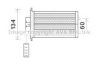 PRASCO HY6233 Heat Exchanger, interior heating